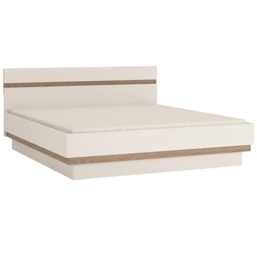 LYNATET fehér mdf ágy LYNATET fehér mdf ágy