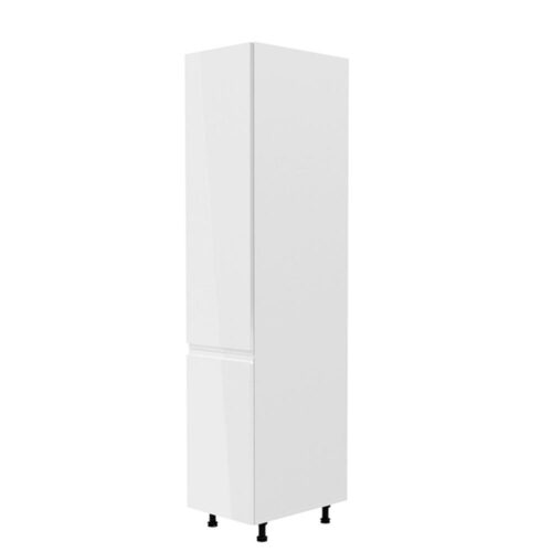 AURORA fehér mdf magasszekrény balos 40cm