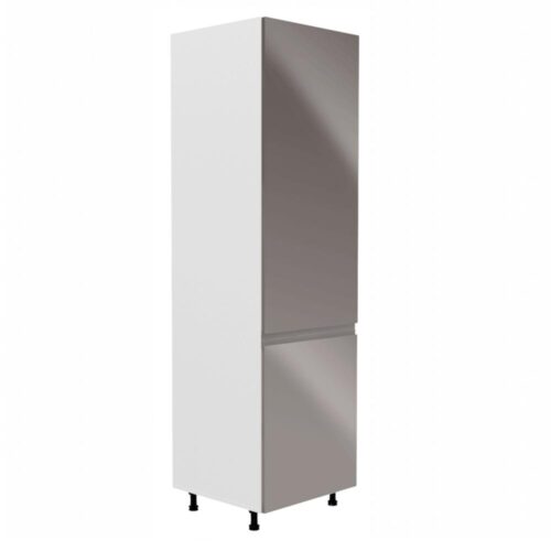 AURORA szürke mdf magasszekrény jobbos 60cm