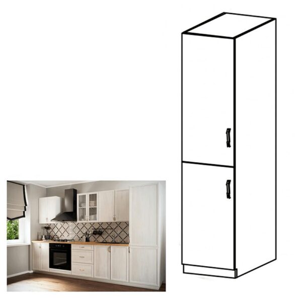 SICILIA B fehér mdf álló konyhaszekrény 40cm