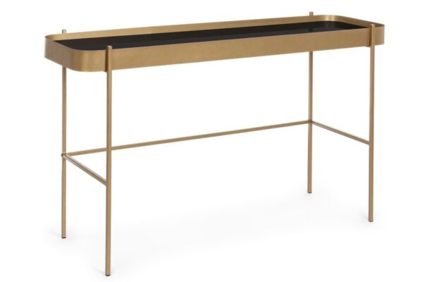 RASHIDA arany konzolasztal 120x43 RASHIDA arany konzolasztal 120x43