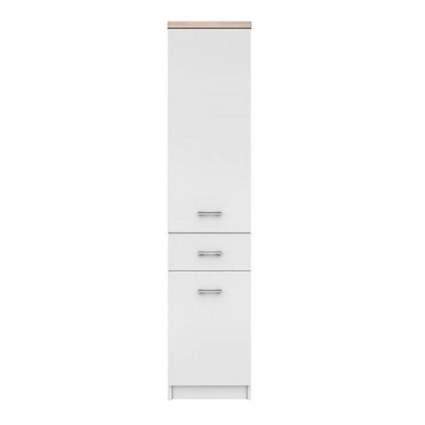 TOPTY II fehér mdf szekrény