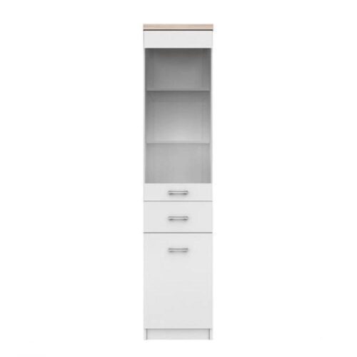 TOPTY II fehér mdf vitrin