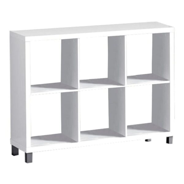 TOFI 4 fehér mdf könyvespolc