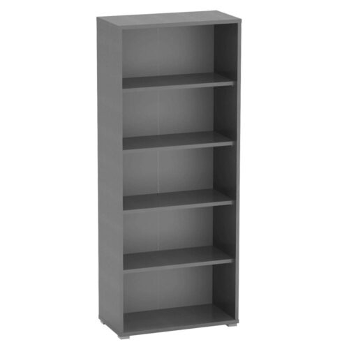 RIOMA II sötétszürke mdf könyvespolc