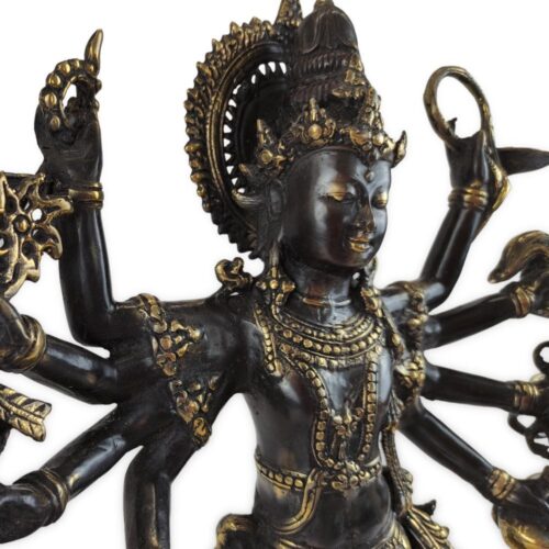 SAKTI SHIVA BRASS szobor SAKTI SHIVA BRASS szobor