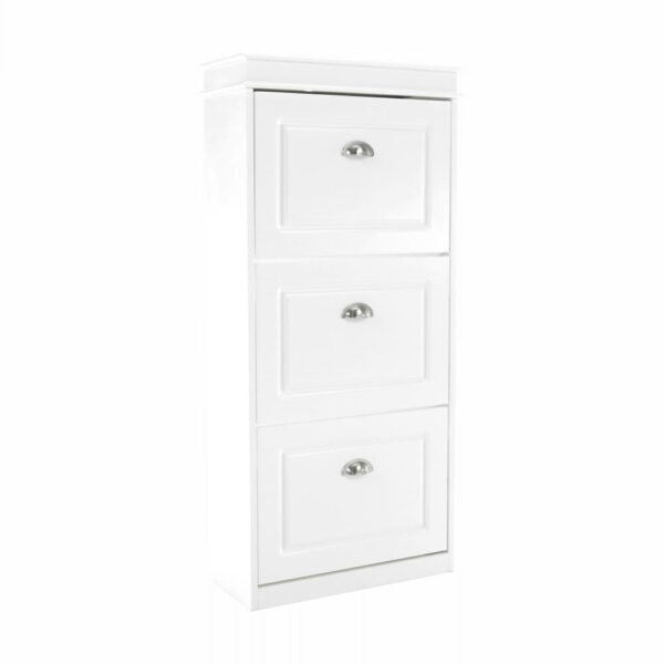 SEBER 5 fehér mdf cipősszekrény SEBER 5 fehér mdf cipősszekrény
