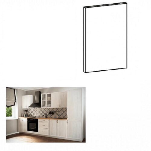 SICILIA fehér mdf mosogatógép előlap 44 SICILIA fehér mdf mosogatógép előlap 44