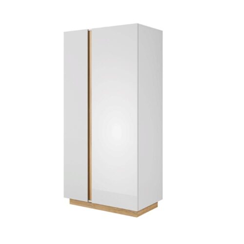 CITY II fehér és barna mdf szekrény CITY II fehér és barna mdf szekrény