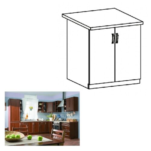 SICILIA barna mdf alsó konyhaszekrény 60cm SICILIA barna mdf alsó konyhaszekrény 60cm