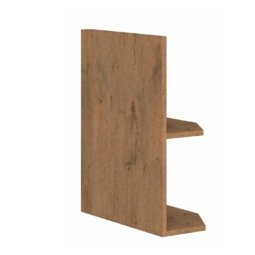 VEGA barna mdf alsó polcos konyhaszekrény 30cm