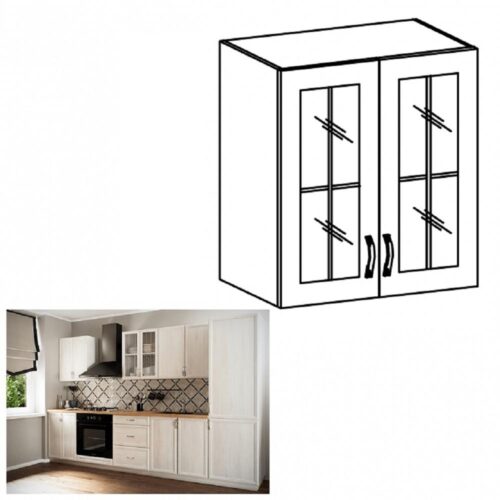 SICILIA B fehér mdf felső konyhaszekrény 60cm SICILIA B fehér mdf felső konyhaszekrény 60cm
