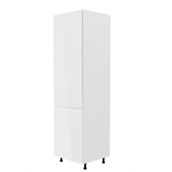 AURORA fehér mdf hűtőgép szekrény balos 60cm