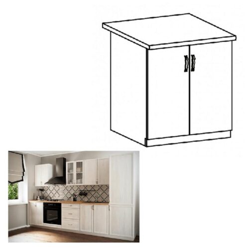 SICILIA fehér mdf alsó konyhaszekrény 60cm SICILIA fehér mdf alsó konyhaszekrény 60cm