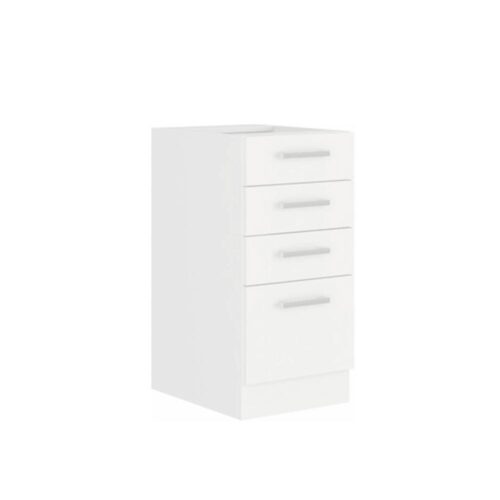 SPLIT fehér mdf alsó konyhaszekrény 40cm