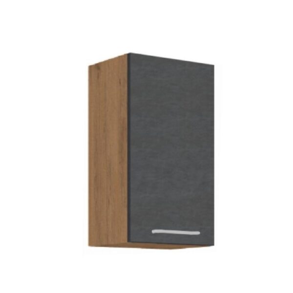 VEGA szürke mdf felső konyhaszekrény 40cm