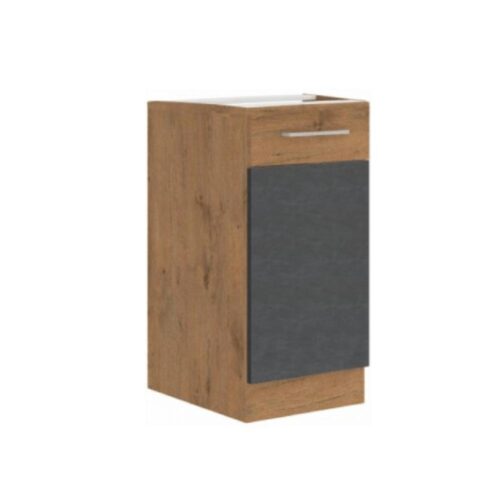 VEGA szürke mdf alsó konyhaszekrény 40cm VEGA szürke mdf alsó konyhaszekrény 40cm