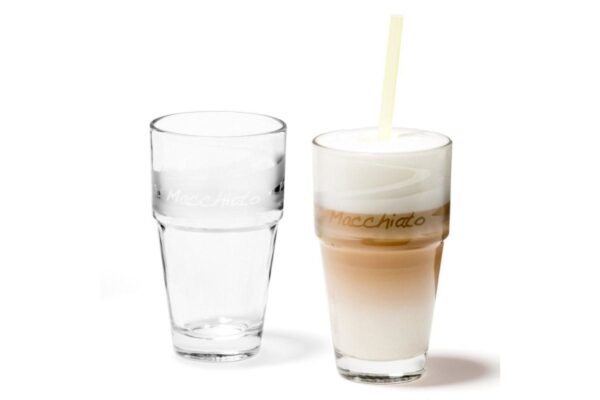 LEONARDO SOLO pohár szett 2részes latte macchiatós