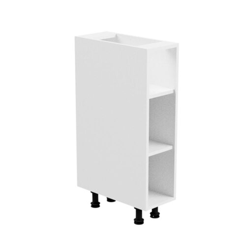 AURORA A fehér mdf alsó polcos konyhaszekrény 20cm AURORA A fehér mdf alsó polcos konyhaszekrény 20cm