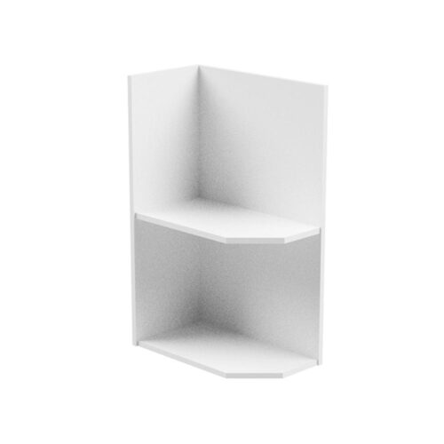 AURORA fehér mdf alsó polcos konyhaszekrény balos 25cm AURORA fehér mdf alsó polcos konyhaszekrény balos 25cm