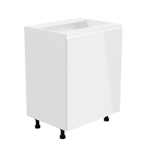AURORA fehér mdf alsó konyhaszekrény jobbos 60cm AURORA fehér mdf alsó konyhaszekrény jobbos 60cm