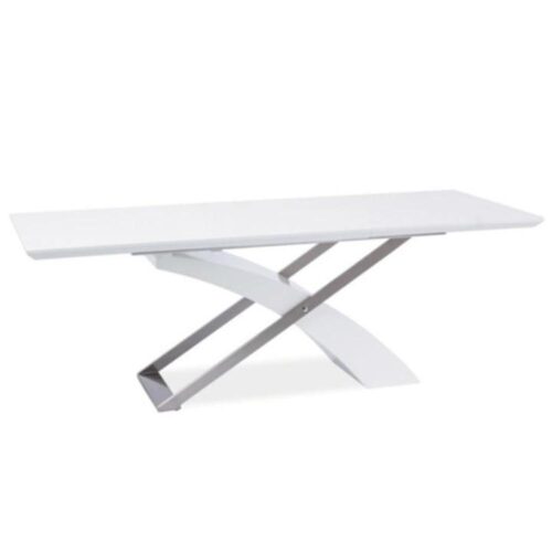 KROS fehér mdf étkezőasztal 220cm KROS fehér mdf étkezőasztal 220cm