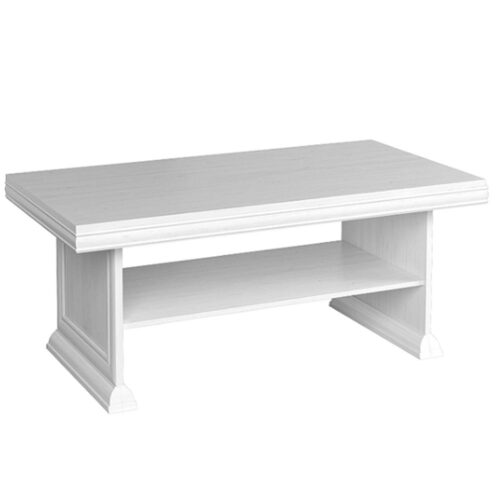 KORA törtfehér mdf dohányzóasztal 125cm KORA törtfehér mdf dohányzóasztal 125cm
