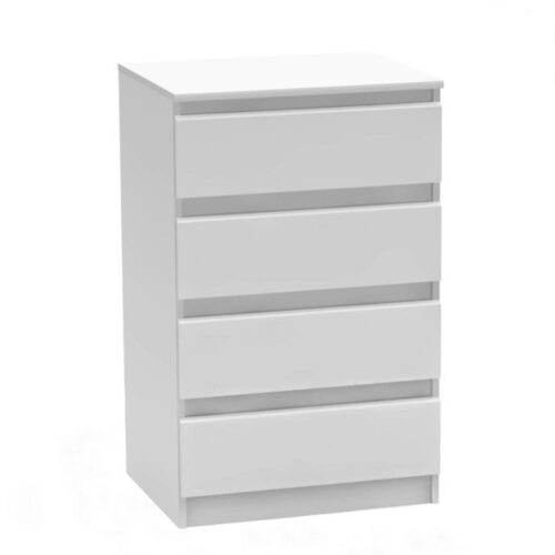 HANY III 4 fiókos fehér mdf komód HANY III 4 fiókos fehér mdf komód