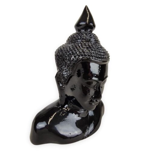 THAI fekete Buddha mellszobor THAI fekete Buddha mellszobor