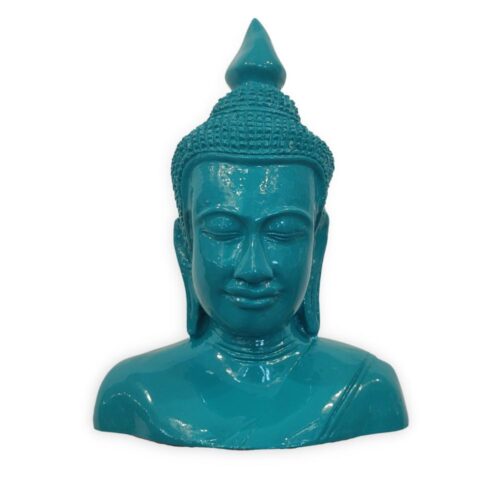 THAI kék Buddha mellszobor THAI kék Buddha mellszobor