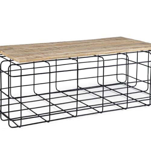 TRELLIS II barna mangófa dohányzóasztal 110cm TRELLIS II barna mangófa dohányzóasztal 110cm