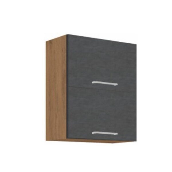 VEGA szürke mdf felső konyhaszekrény 80cm