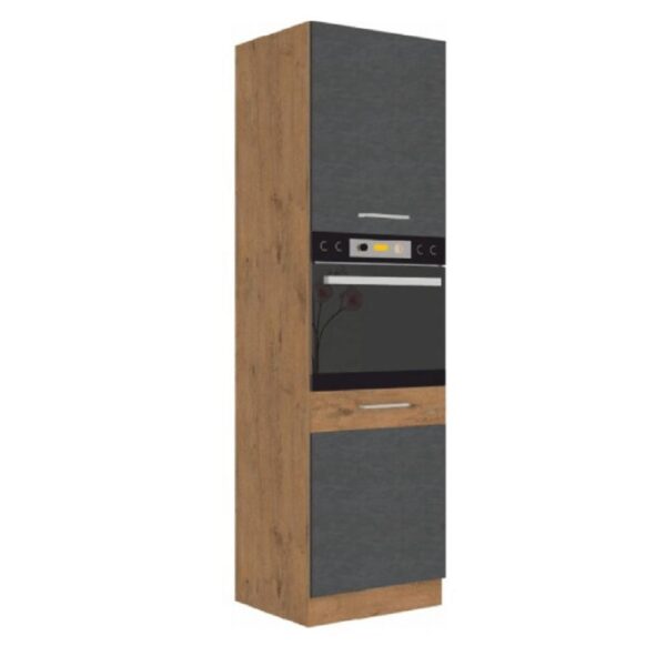 VEGA A szürke mdf álló konyhaszekrény 60cm