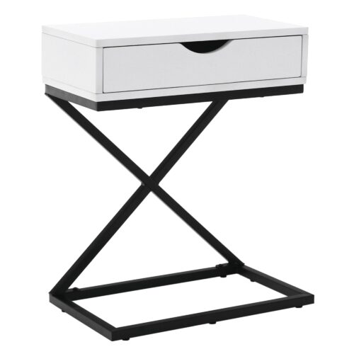 VIRED fehér mdf éjjeliszekrény VIRED fehér mdf éjjeliszekrény