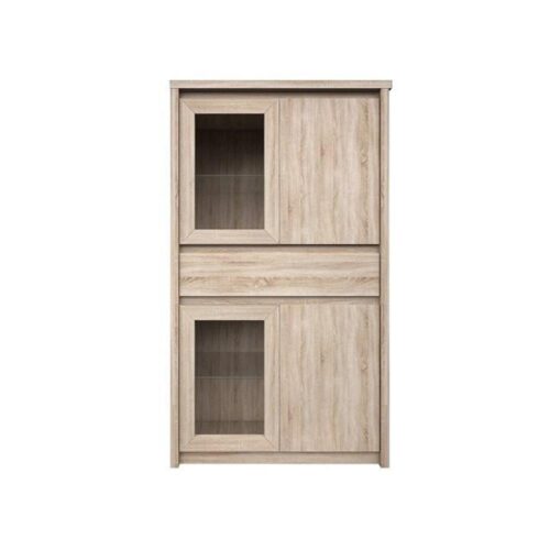 NORTY barna mdf vitrin