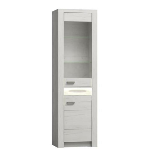 INFINITY fehér mdf vitrin INFINITY fehér mdf vitrin