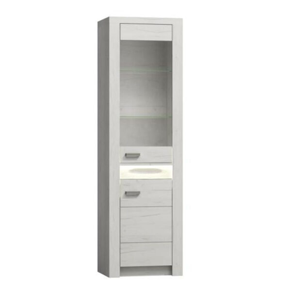 INFINITY fehér mdf vitrin INFINITY fehér mdf vitrin