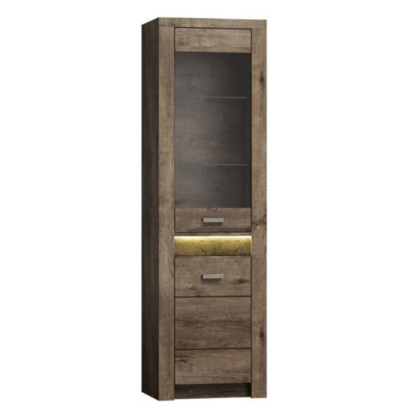 INFINITY barna mdf vitrin INFINITY barna mdf vitrin