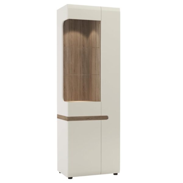 LYNATET II fehér mdf vitrin
