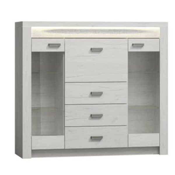INFINITY D fehér mdf komód INFINITY D fehér mdf komód