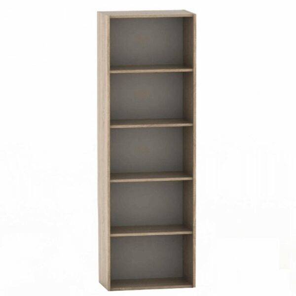 TEMPO sonoma tölgy barna mdf könyvespolc TEMPO sonoma tölgy barna mdf könyvespolc