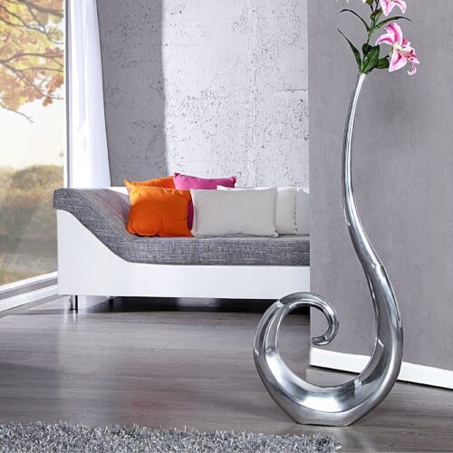 WAVE ezüst váza 106cm WAVE ezüst váza 106cm