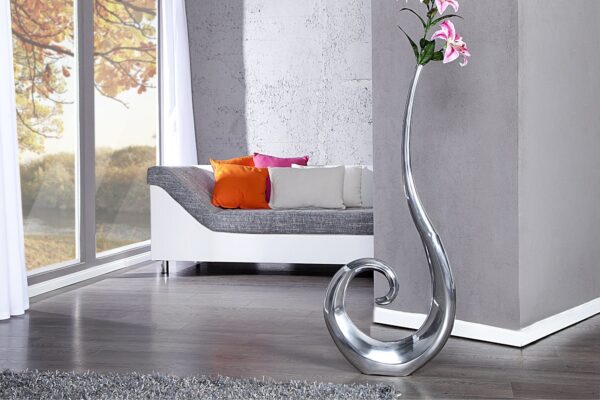 WAVE ezüst váza 106cm