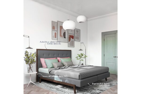 WOODBOX boxspring ágy 180 cm WOODBOX boxspring ágy 180 cm